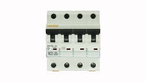 Interruptor automático magnetotérmico. Poder de corte: 6000A Curva B